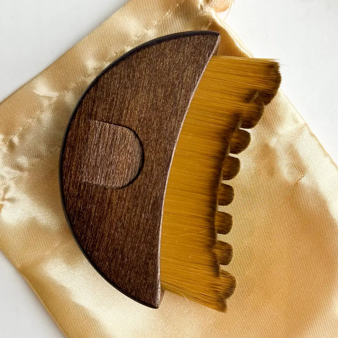 Walnut Lymphatic Brush